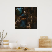 Felsmadonna Poster (Küche)