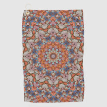 Felsrouten Rustikales Orange Vintag Kaleidoskop