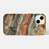 Felsschichten iPhone Hülle (Rückseite (Horizontal))
