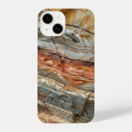 Felsschichten iPhone 14 Hülle