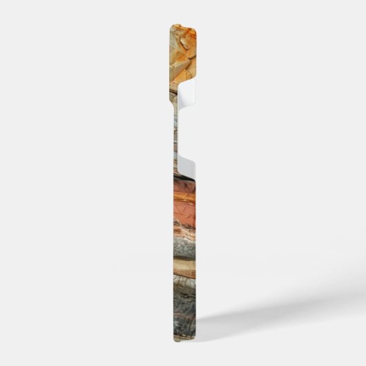 Felsschichten iPhone Hülle (Linke Seite)