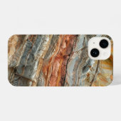 Felsschichten iPhone Hülle (Rückseite (Horizontal))