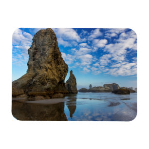 Felsstapel am Bandon Beach in Bandon, Oregon 1 Magnet