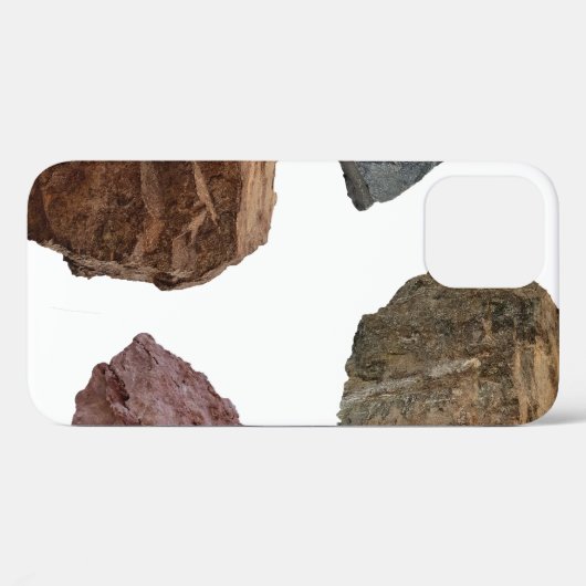Felsstein aus Granit Case-Mate iPhone Hülle (Rückseite (Horizontal))
