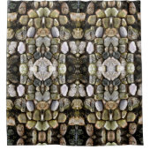 Felsstein, Felsen, Stein, Stein Duschvorhang (Vorderseite)