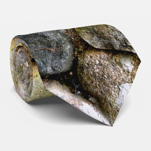 Felsstein, Felsen, Stein, Stein, rustikaler Stein Krawatte (Gerollt)