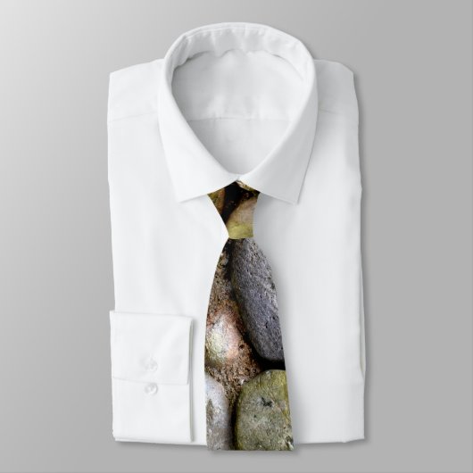 Felsstein, Felsen, Stein, Stein, rustikaler Stein Krawatte (Gebunden)