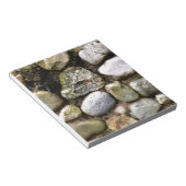 Felsstein, Felsen, Stein, Stein, rustikaler Stein Notizblock (angewinkelt)