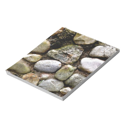 Felsstein, Felsen, Stein, Stein, rustikaler Stein Notizblock (Rotiert)