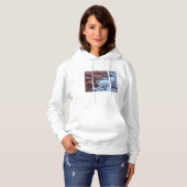 Felsstrand mit Wasser, Kanada Hoodie (Vorne ganz)