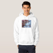 Felsstrand mit Wasser, Kanada Hoodie (Vorne ganz)