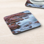 Felsstrand mit Wasser, Kanada Untersetzer (Linke Seite)