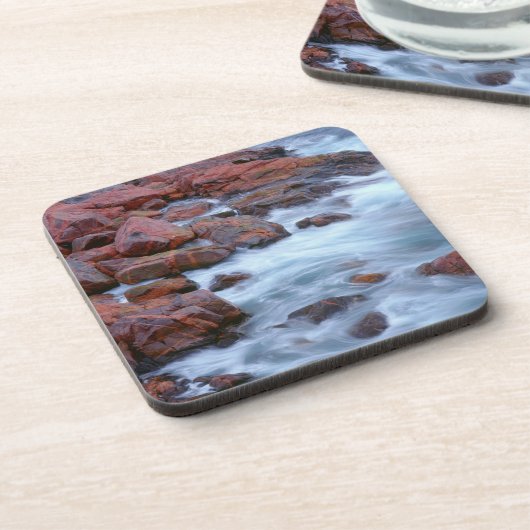 Felsstrand mit Wasser, Kanada Untersetzer (Linke Seite)