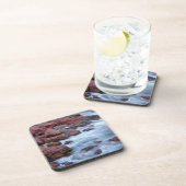 Felsstrand mit Wasser, Kanada Untersetzer (Rechte Seite)