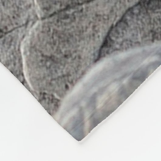 Felsstruktur Fleecedecke (Ecke)