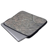 Felsstruktur Laptopschutzhülle (Vorne Knopf)