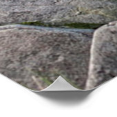 Felsstruktur Poster (Ecke)