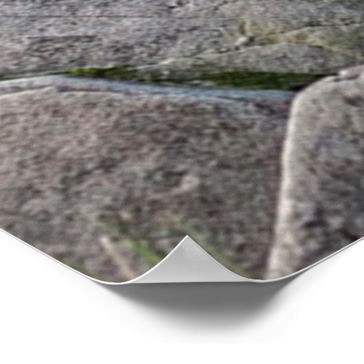 Felsstruktur Poster (Ecke)