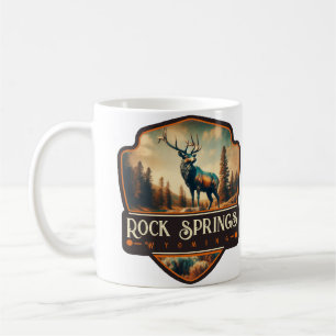 Felsvoringe, Wyoming VINTAG Kaffeetasse