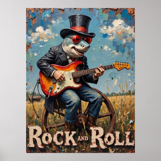 Felsvorsprung der Eisspitzen Poster (Vorne)