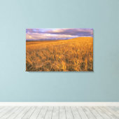 Felsvorsprung der Gerste entlang des Felsens Leinwanddruck (Insitu (Holzboden))