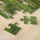 Felsvorsprung, Insel Bute, Schottland Puzzle (Seite)