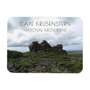 Felsvorsprung, Kap Krusenstern, Alaska Magnet