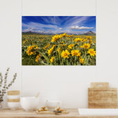 Felsvorsprung Poster (Küche)