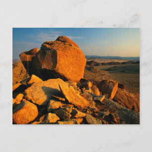 Felsvorsprung und Wüstental, Richtersveld Postkarte