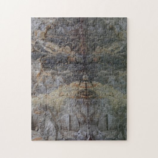 Felswand Reflections in Pond 2 Nature Puzzle (Vertikal)