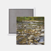 Felsweg Magnet (Vorderseite/Rückseite)