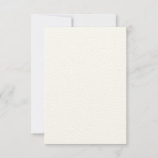 Felt Ecru Papier Flat Wedding Dankeschön Karte