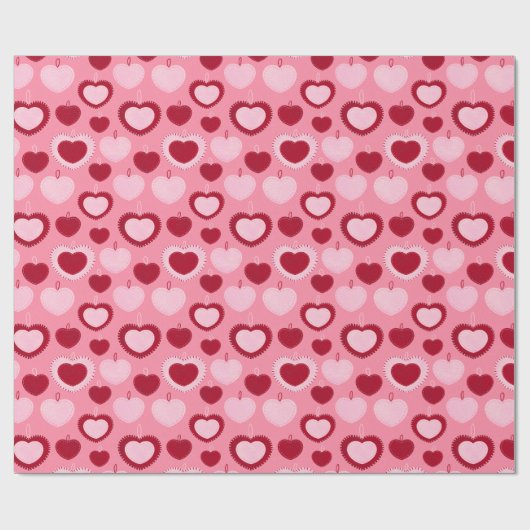 Felt Hearts Geschenkpapier (Flach)