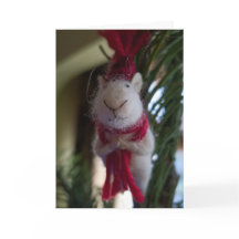 Felt Mouse Ornament