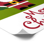 Felt Santa 2021 Poster (Ecke)