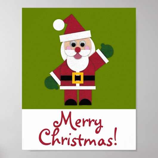 Felt Santa 2021 Poster (Vorne)