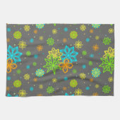 Felt Tip Blume - Emmy Pattern Geschirrtuch (Horizontal)