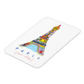 Felt Tip Zeichn Paris Magnet (Linke Seite)