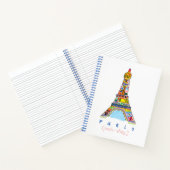 Felt Tip Zeichn von Paris Notizblock (Innenseite)