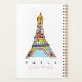 Felt Tip Zeichn von Paris Planer (Rückseite)