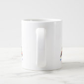 Felt Tip Zeichnend Paris Jumbo-Tasse (Rückseite)