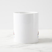 Felt Tip Zeichnend Paris Jumbo-Tasse (Vorderseite)