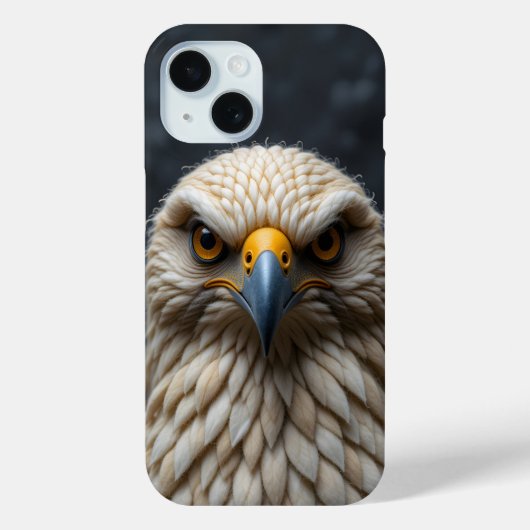 Felted Bird Portrait Case-Mate iPhone Hülle (Rückseite)