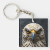 Felted Bird Portrait Schlüsselanhänger (Vorderseite)