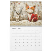 Felted Forest Cats – Ein gemütlicher Tierkalender Kalender (Jan 2027)