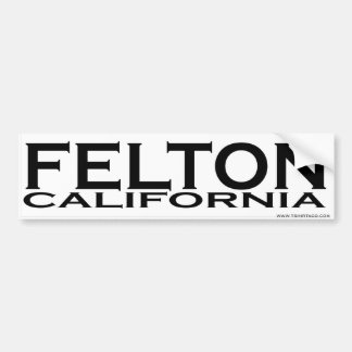 Felton, CA-Autoaufkleber Autoaufkleber