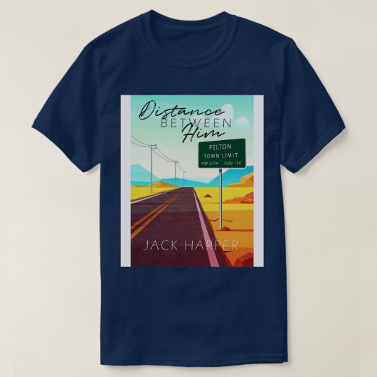 Felton Louisiana Road Sign TShirt (Design vorne)