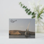 Felucca Postkarte (Stehend Vorderseite)