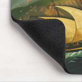 Felucca vor Gibraltar durch Thomas-Kammern Mousepad (Ecke)