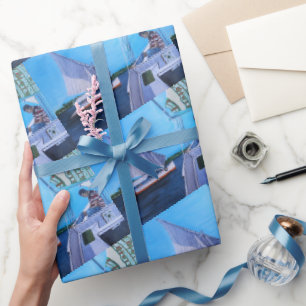 Feluccas auf dem Nil Gemälde von Alfred Fox Geschenkpapier
